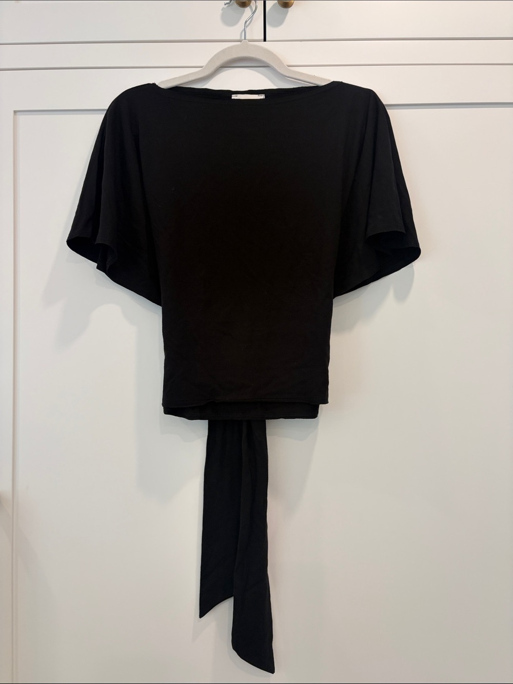 Reformation Avery Knit Top - Black